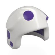 Lego MINI HAT, NO. 268 with print / Dark Purple