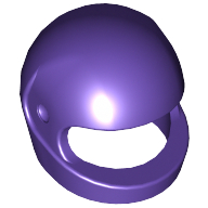 Lego Helmet, Standard / Dark Purple