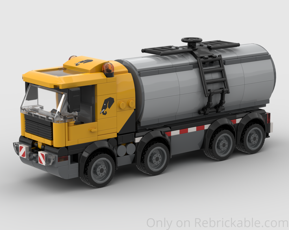 Lego Construction Tanker Truck