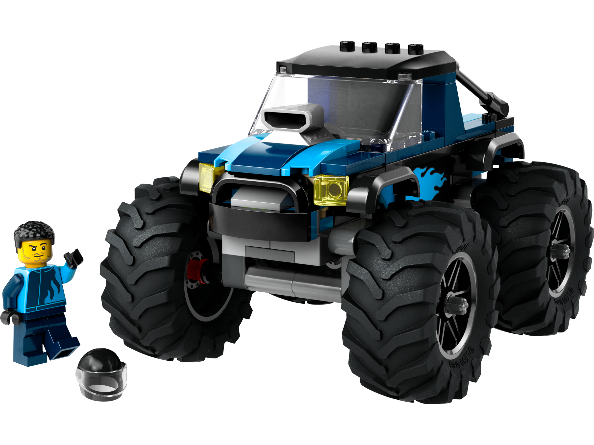 Lego Blue Monster Truck