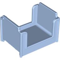 Lego Duplo Bed, Bunk / Bright Light Blue