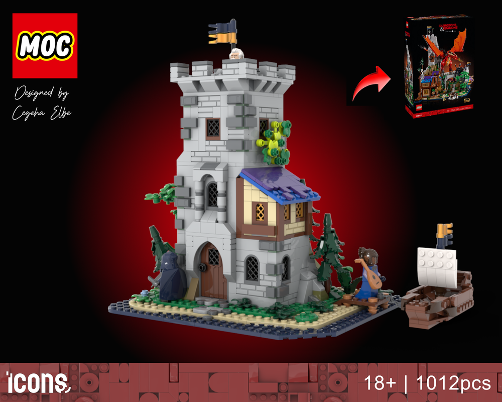Lego Fortified tower
