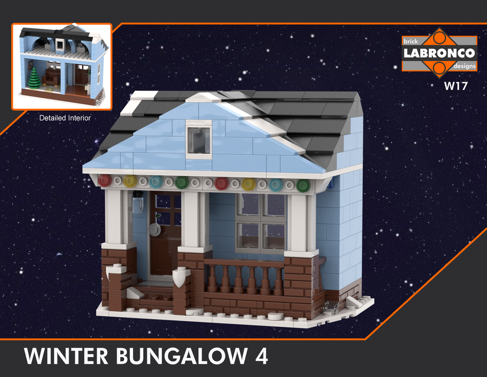 Lego W17 - Winter Bungalow 4