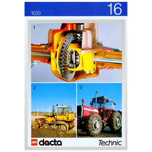 Lego Activity Booklet 16 - Differentials - Set 1032 / [No Color/Any Color]