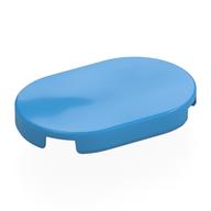 Lego Tile Round 2 x 3 / Dark Azure