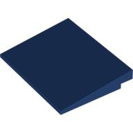Lego Brick Sloped 10° 6 x 8 / Dark Blue