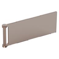 Lego Flag 7 x 3 with Rod / Trans-Brown