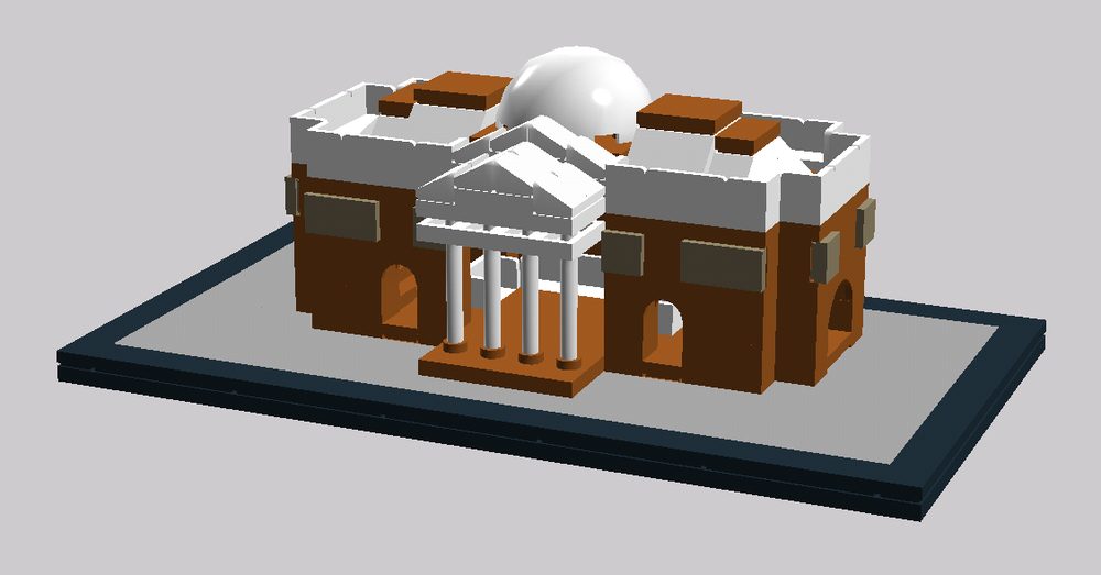 Lego Neoclassical architecture