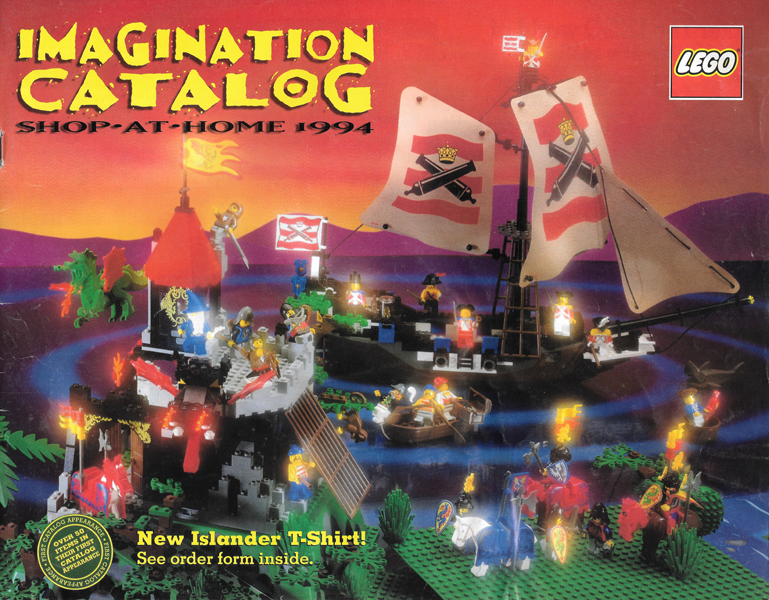 Lego 1994 Shop at Home - Imagination - Pirates Front Cover