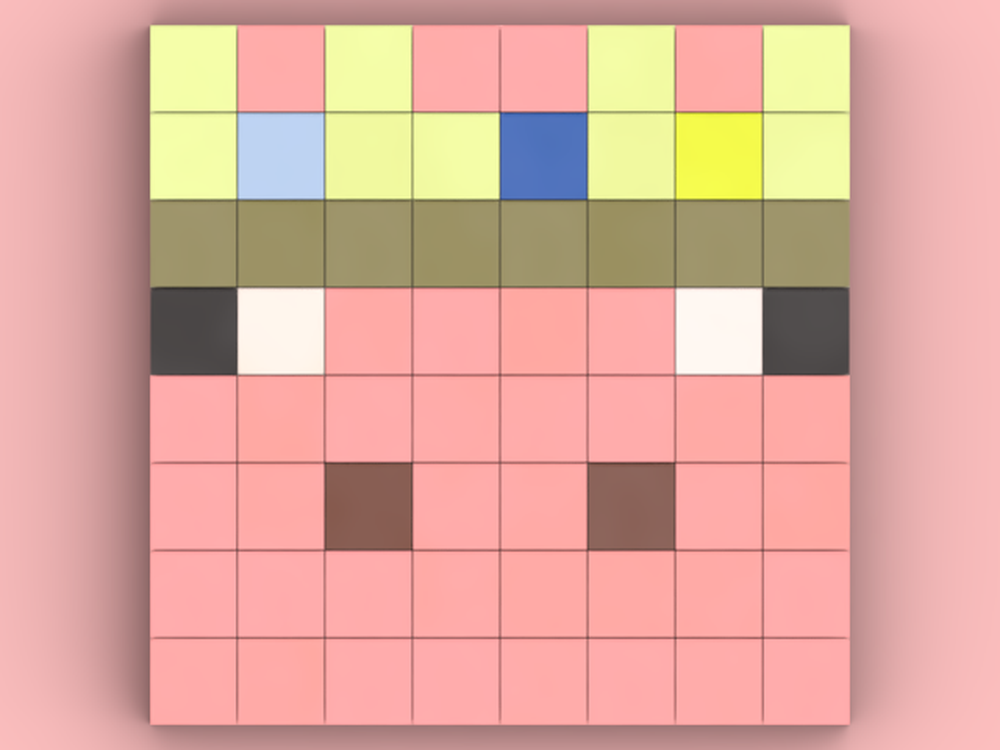 Lego Technoblade Face