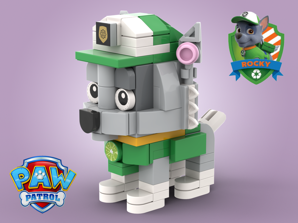 Lego Rocky (Paw Patrol)