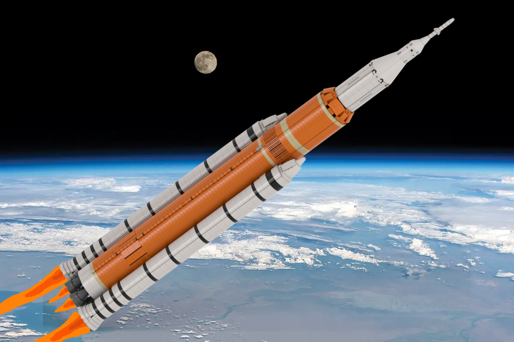Lego Nasa Space Launch System Project Artemis