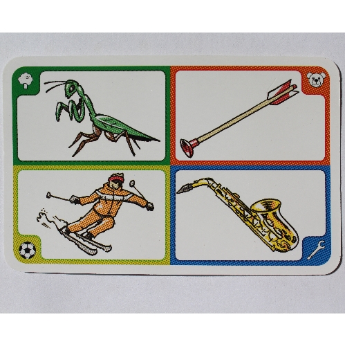 Lego Game Card, Creationary, 112 Praying Mantis