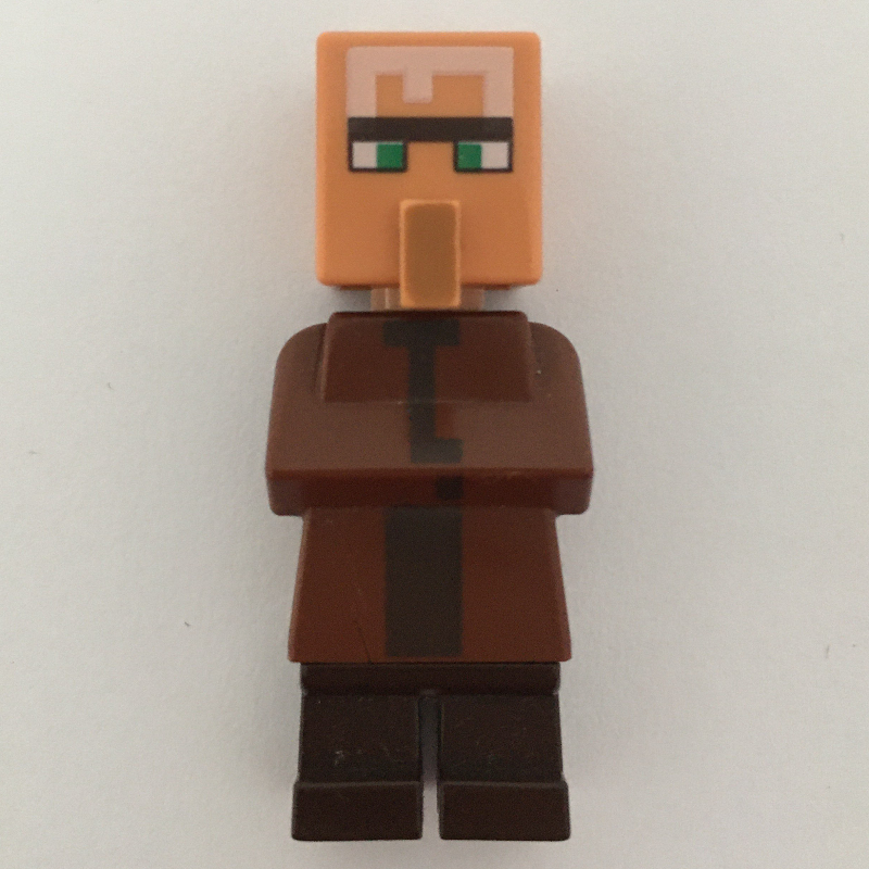 Lego Villager, Reddish Brown
