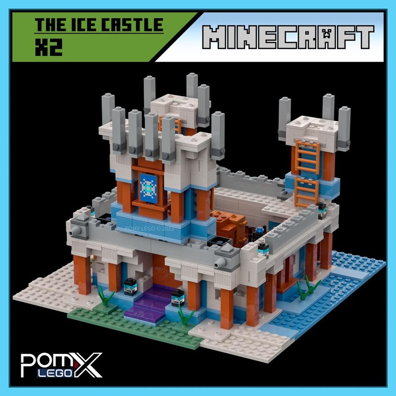 Lego The Ice Castle X2