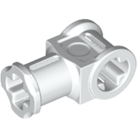 Lego Technic Axle Connector with Axle Hole [Reinforced] / White