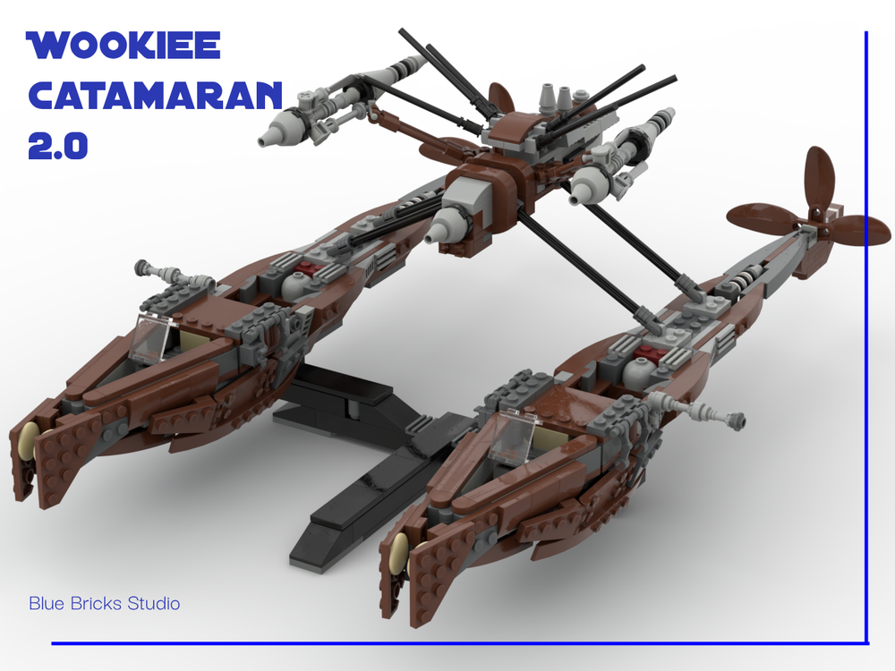 Lego Wookiee Catamaran 2.0