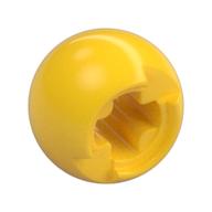 Lego Technic Ball Joint with Through Axle Hole / Yellow