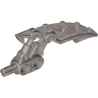 Lego Large Figure Weapon Blade, Mahri Matoran / Pearl Light Gray