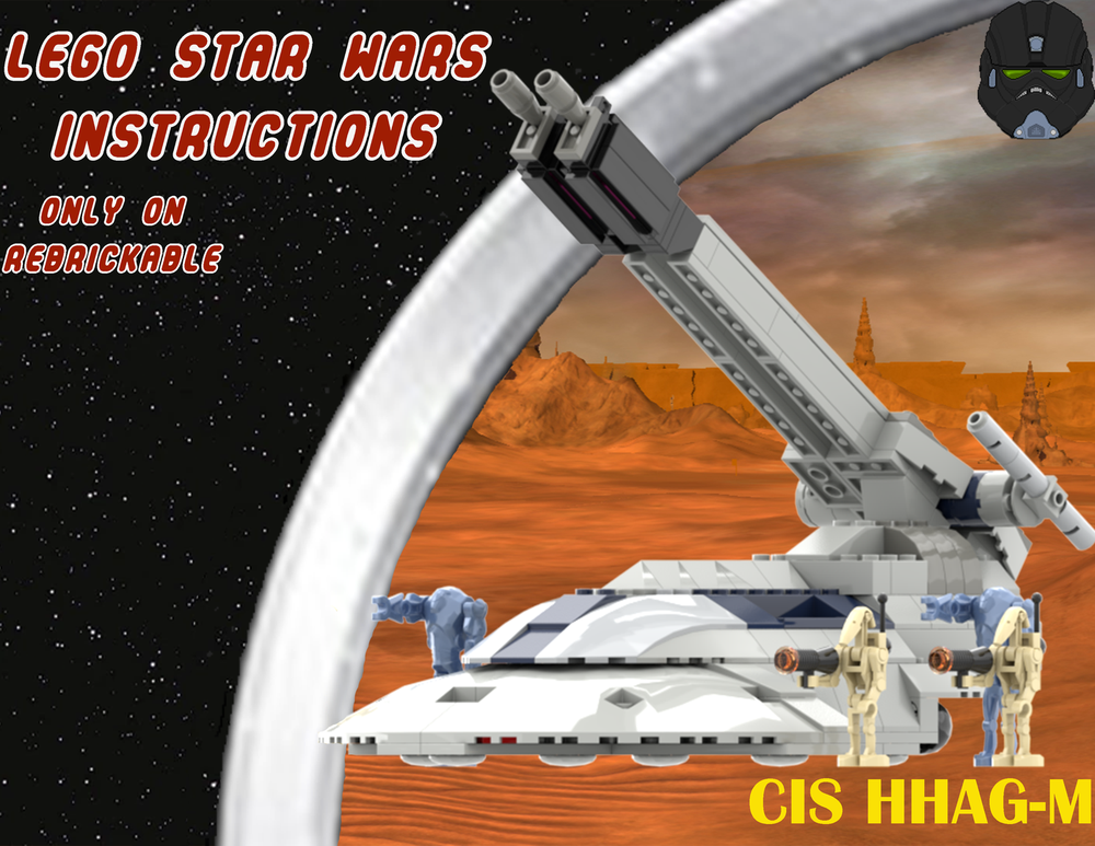 Lego Classic-Style CIS HHAG-M (Clone Wars Videogame)