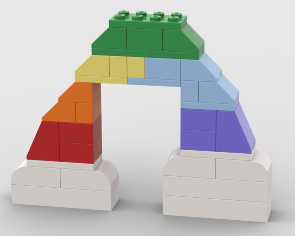 Lego Rainbow Cloud