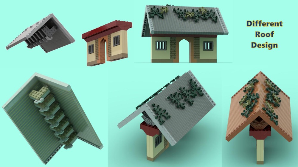 Lego A Different Roof Design