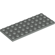 Lego Plate 4 x 10 / Light Gray