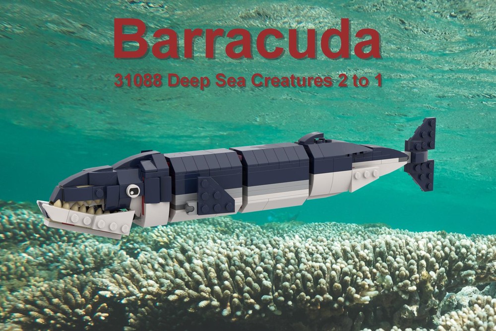 Lego Barracuda 31088 2 to 1