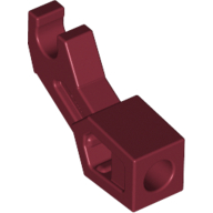 Lego Arm Mechanical with Clip [Thick Support] / Dark Red