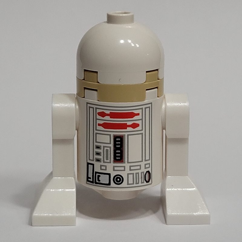 Lego Astromech Droid, R5-D4, Plain Dome