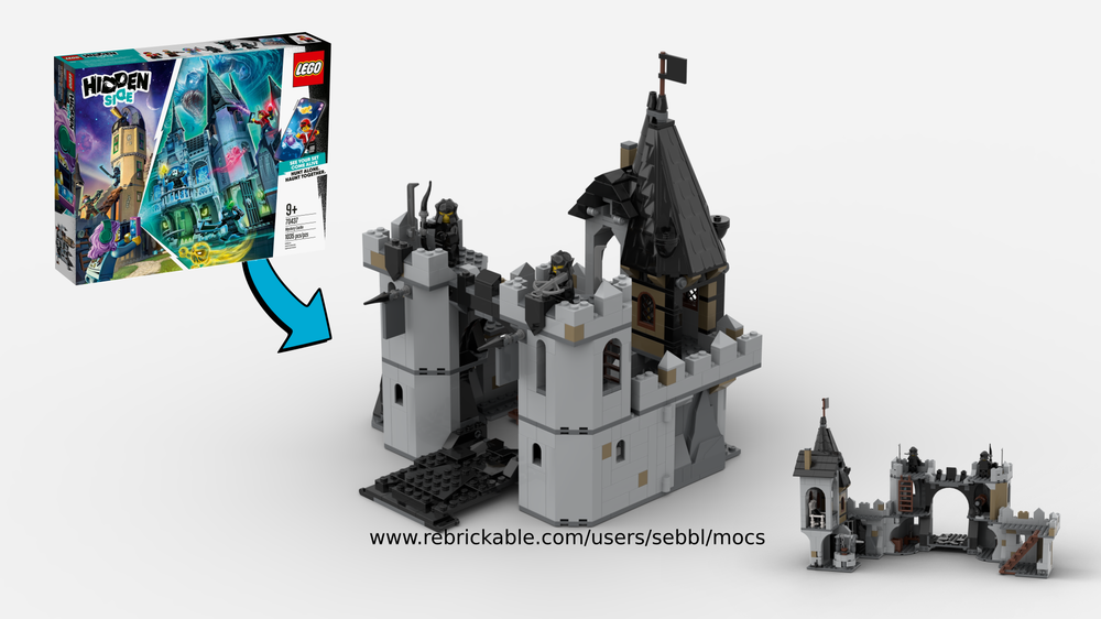 Lego 70437: Black Falcon's Fortress Homage