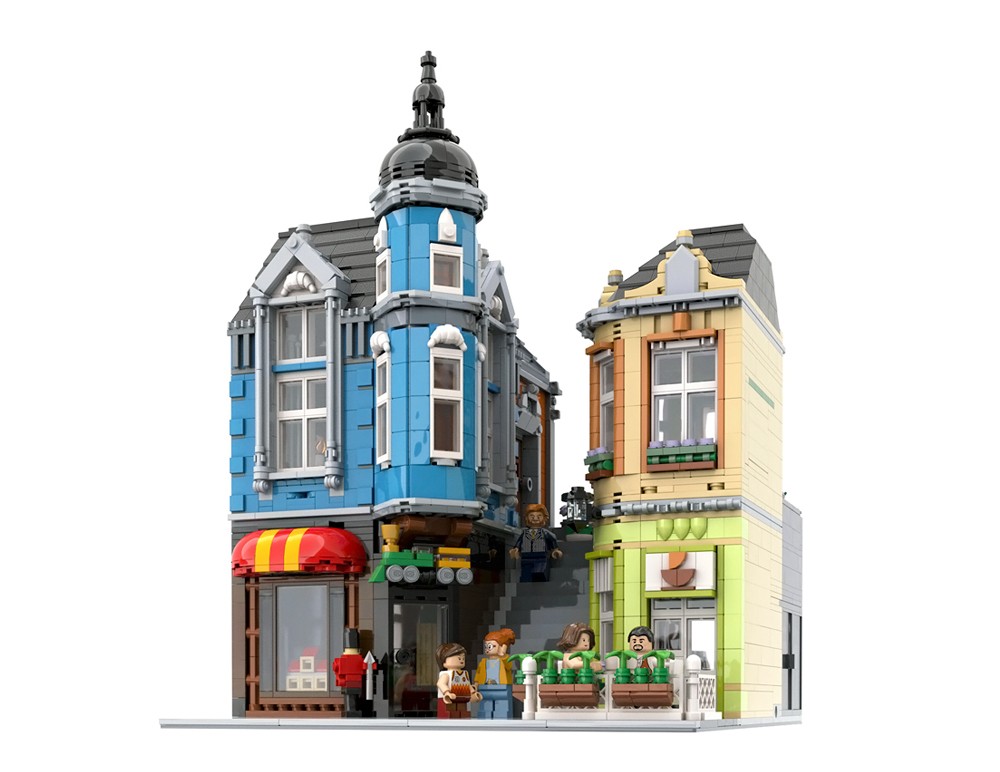 Lego Townhouse Toys Center
