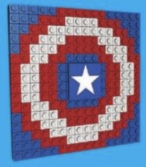 Lego Captain America's Shield
