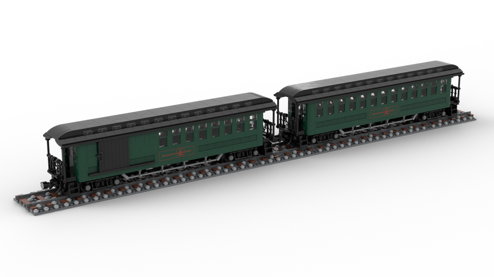 Lego 1930's Passenger Cars