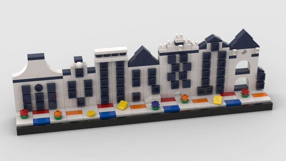 Lego Delft Blue (Netherlands)