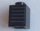 Lego Brick 1 x 1 with 5 Horizontal Dark Bluish Gray Stripes Pattern (Sticker) - Set 75872