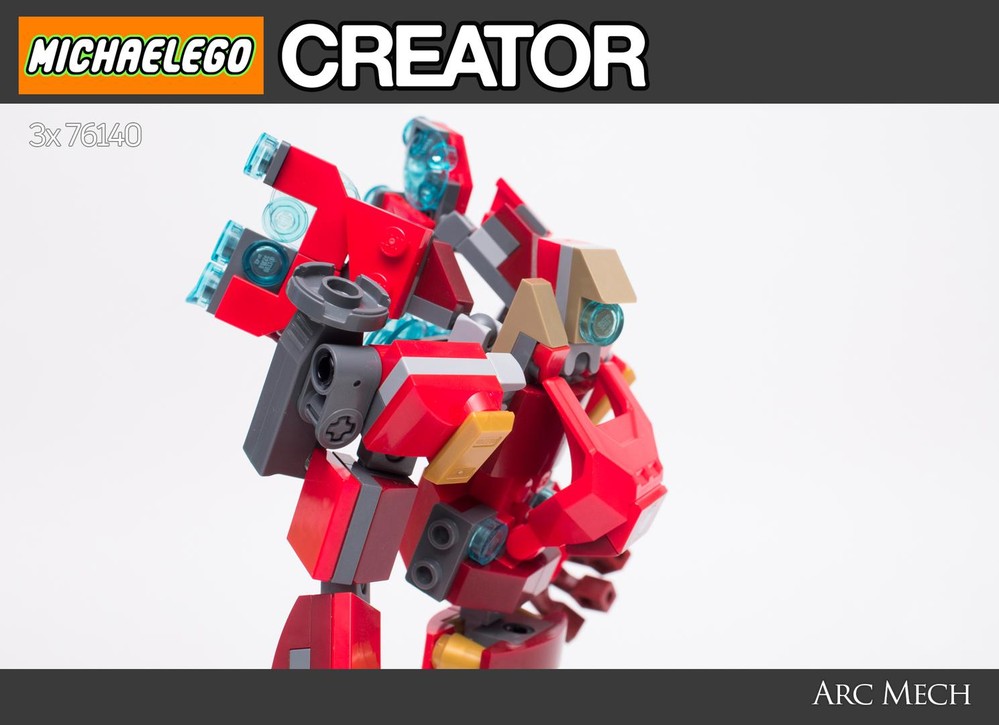 Lego Arc Mech - 76140 3x