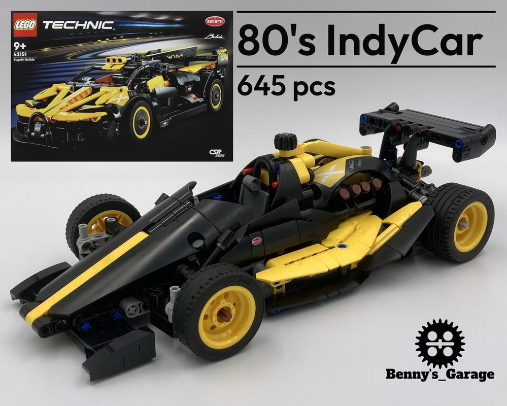 Lego 42151 80's IndyCar
