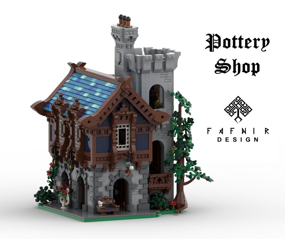 Lego Pottery Shop