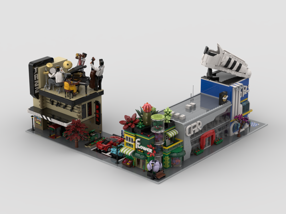 Lego Modular Display PACK | build from 5 MOCs