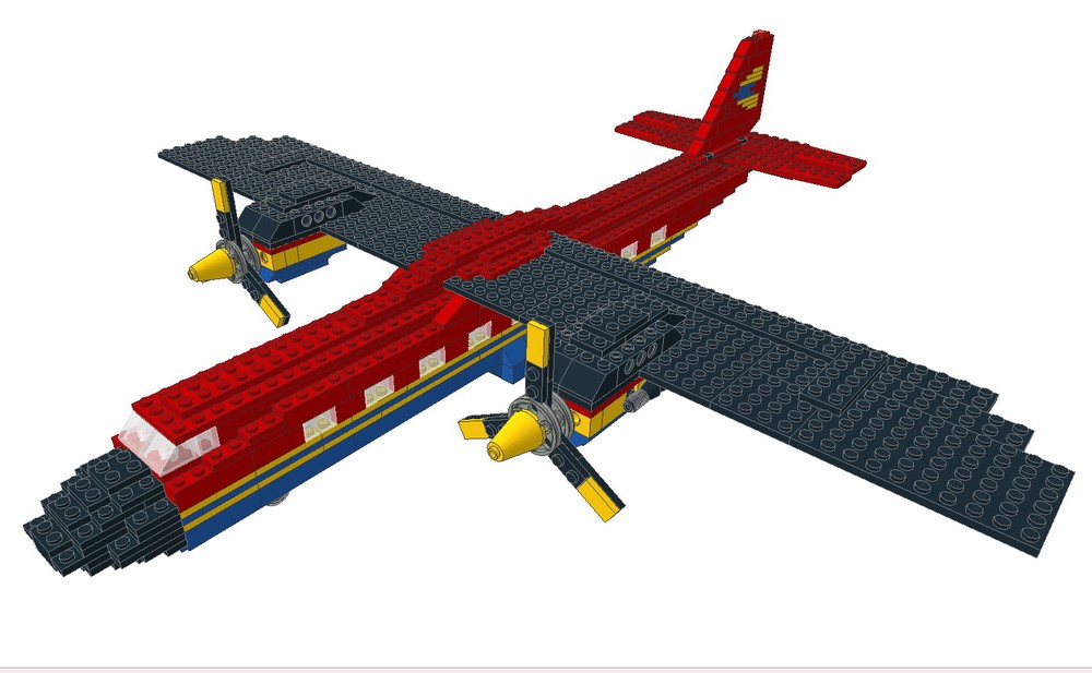 Lego Old Turboprop