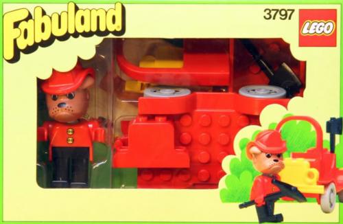 Lego Fire Chief Barty Bulldog