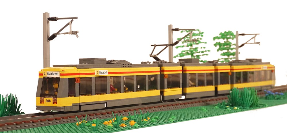 Lego Karlsruhe Tram ("GT8-70D/N")