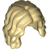 Lego Hair Long Wavy/Curly / Tan