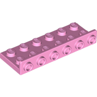 Lego Bracket 2 x 6 - 1 x 6 Inverted / Bright Pink