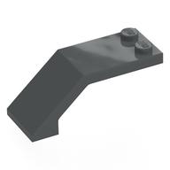 Lego Windscreen 5 x 2 x 1 2/3 / Dark Bluish Gray