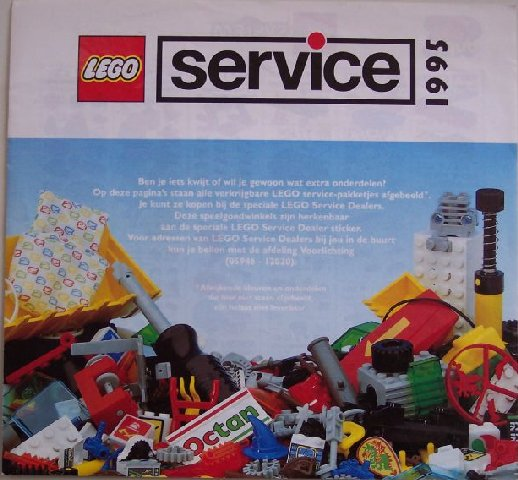 Lego 1995 Large Service Packs Dutch (923966-NL)