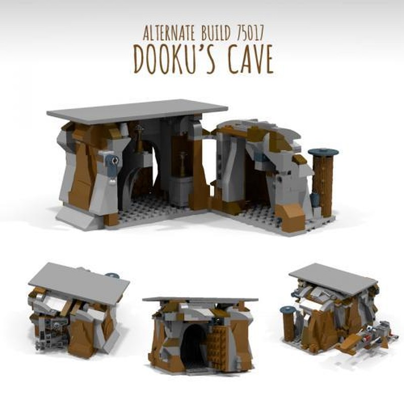 Lego Alt 75017 - Dooku's Cave