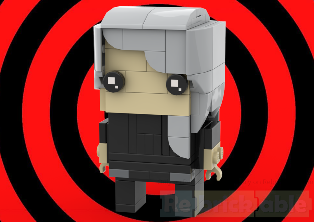 Lego Sae Niijima BrickHead - Persona 5
