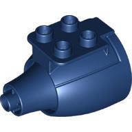 Lego Duplo Airplane Large Engine Housing / Dark Blue